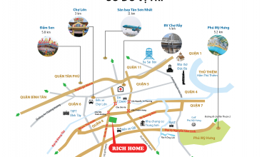 Vị trí dự án Rich Home quận 8