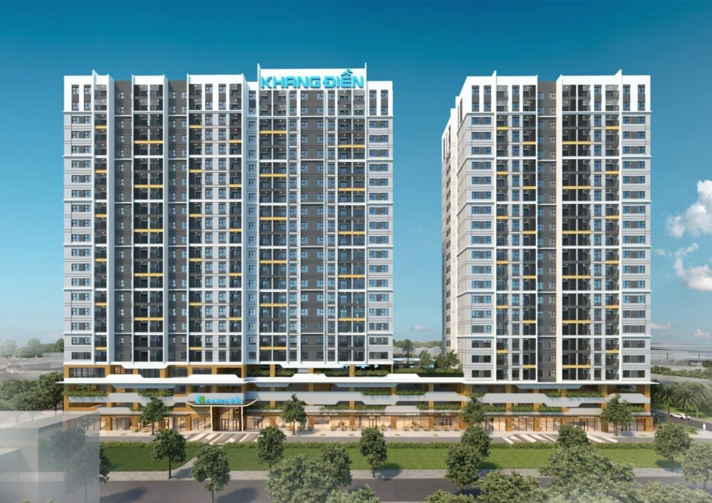 Phối cảnh tổng thể dự án The Privia Khang Điền